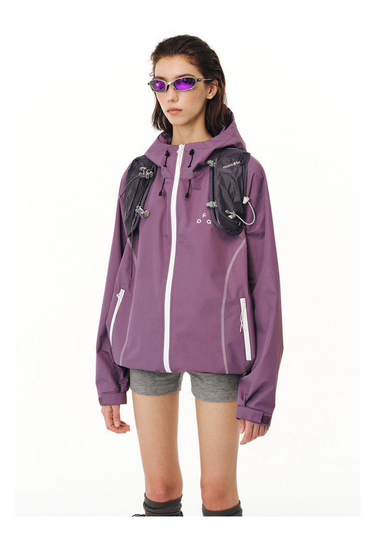Three-Proof Hasselblad Contrast Color Shell Jacket