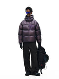 800 Fill Power Contrast Hooded Down