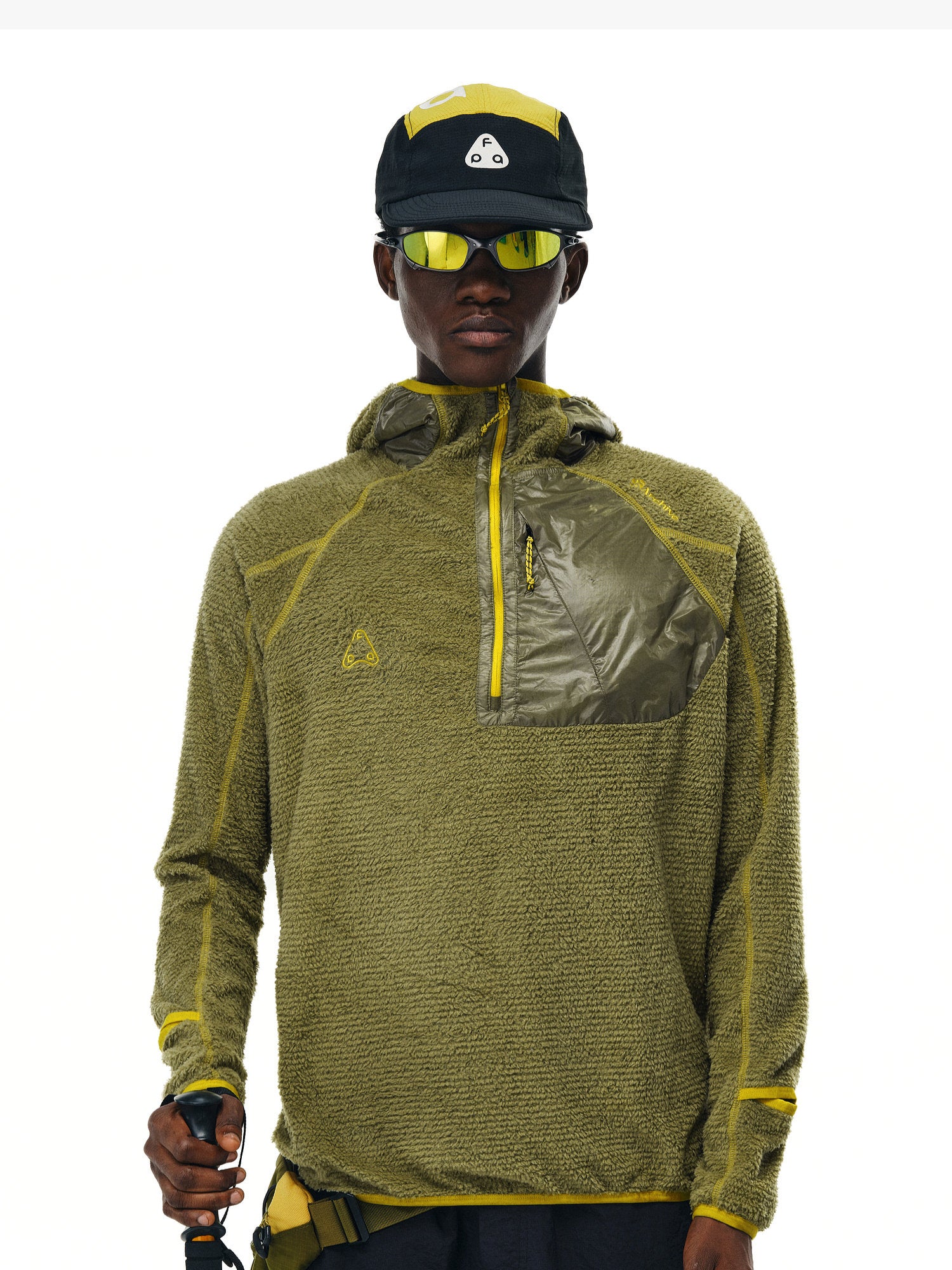 Lightweight Outdoor Fleece Hooded Long Sleeve