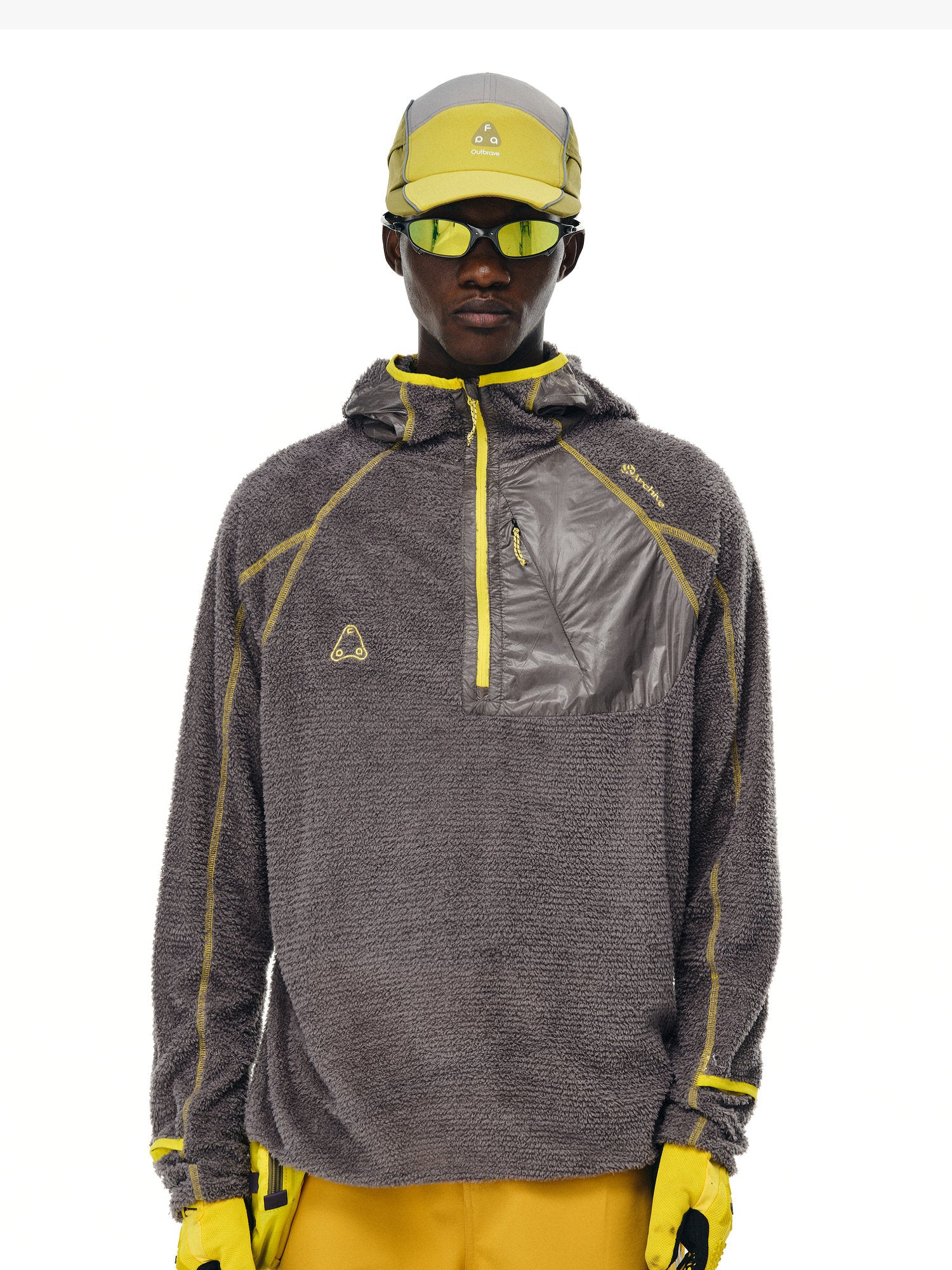 Lightweight Outdoor Fleece Hooded Long Sleeve
